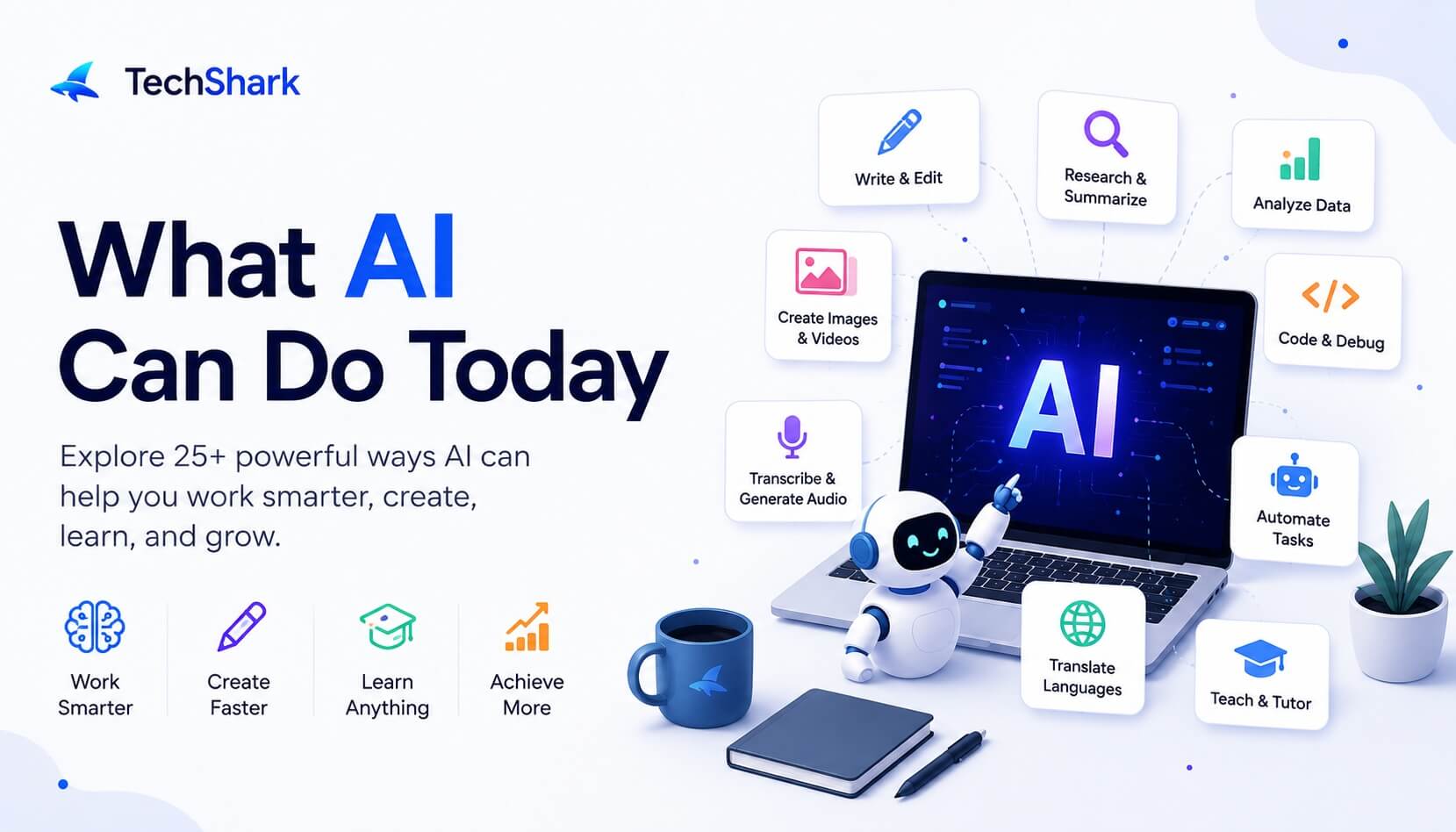 What AI Can Do Today: 25+ Things AI Can Help You Do in 2026