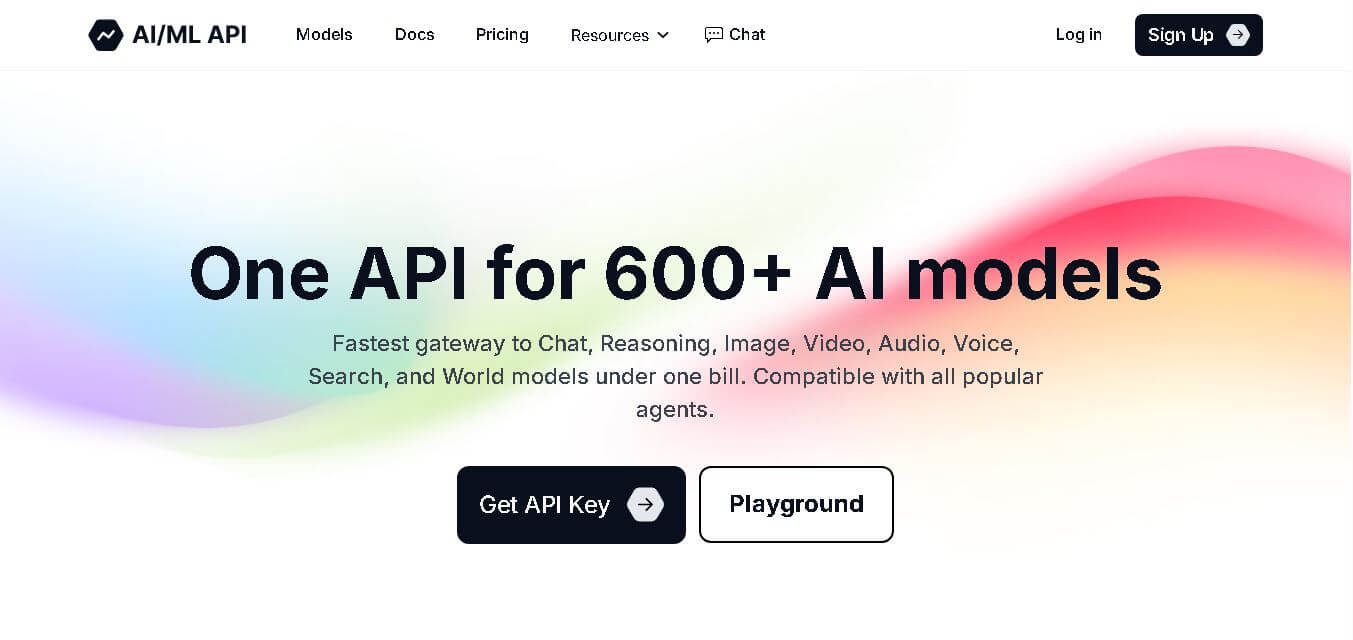 AI/ML API preview