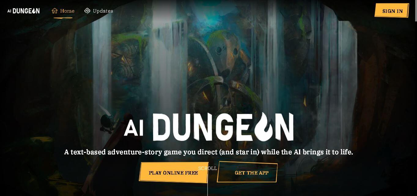 AI Dungeon preview