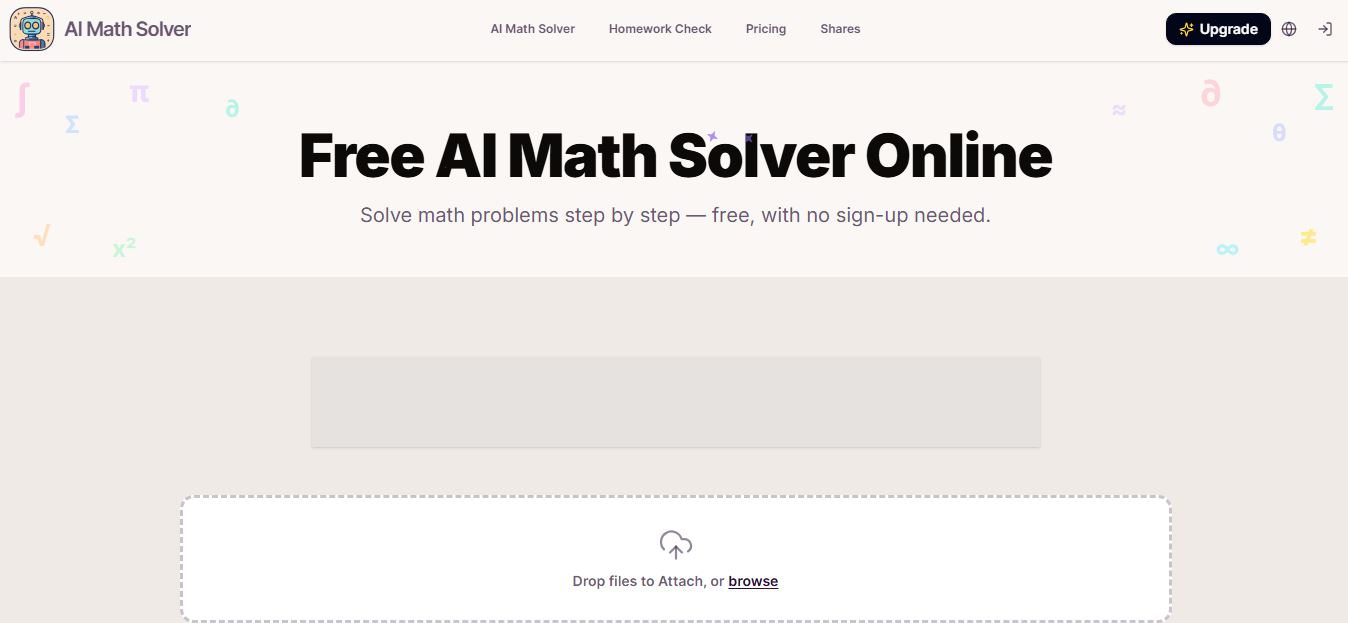 AI Math Solver preview