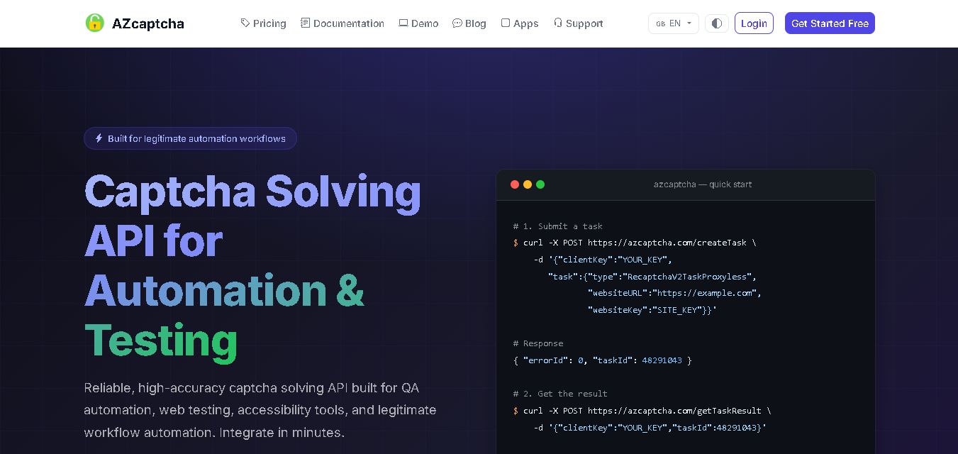 AZcaptcha preview