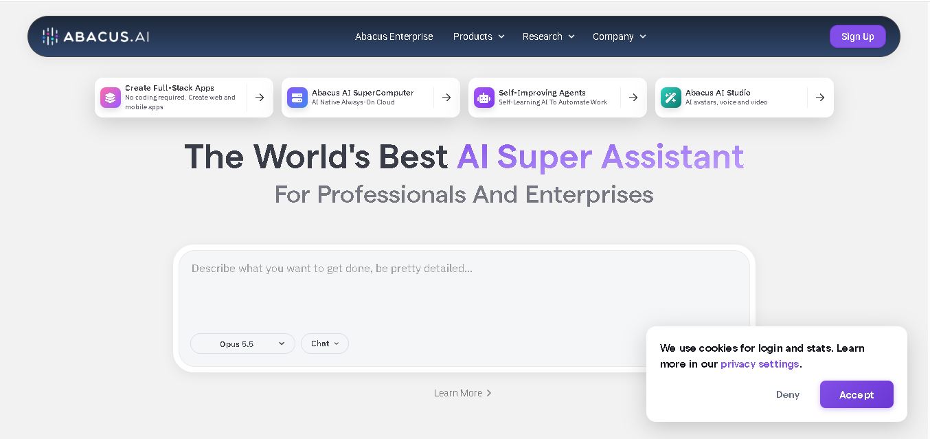 Abacus AI preview