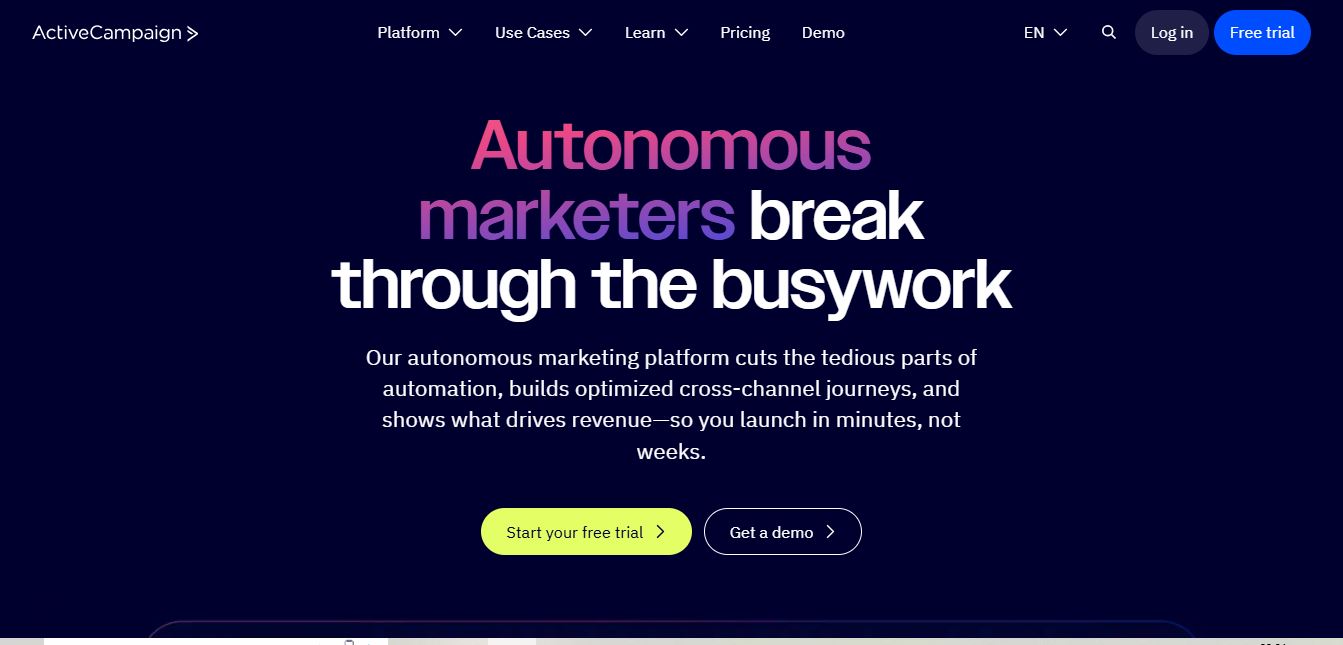ActiveCampaign AI Preview