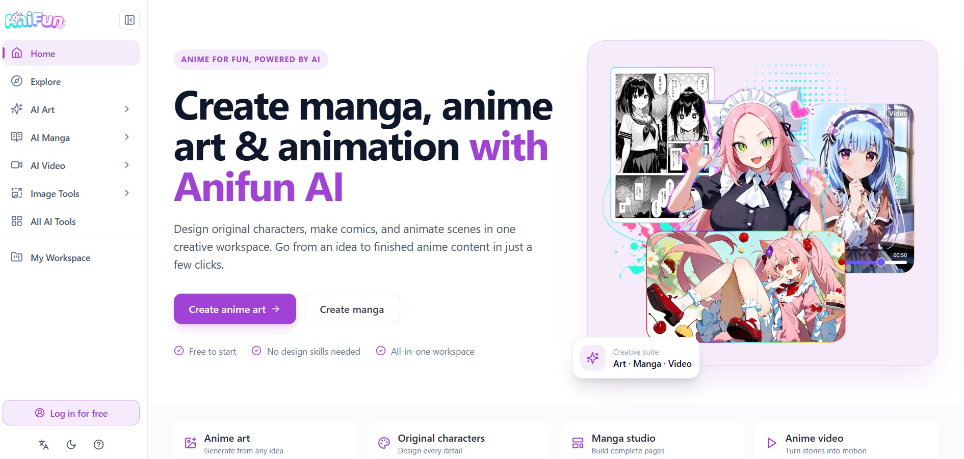 AniFun AI preview