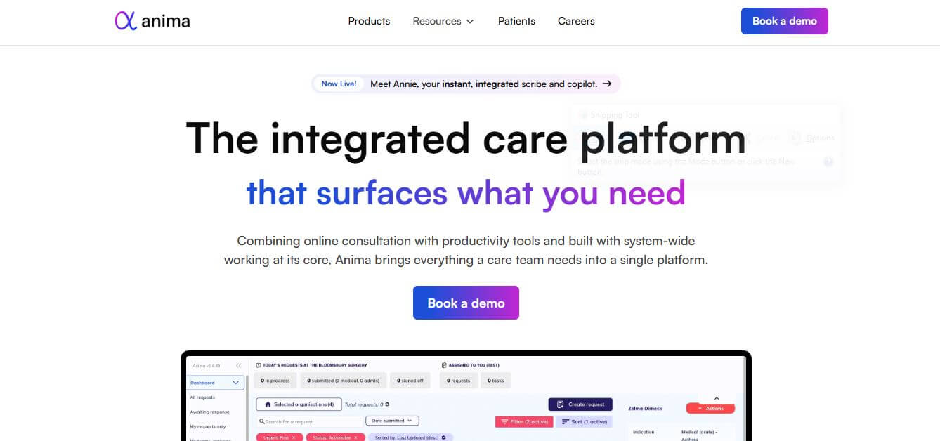 Anima Health Preview
