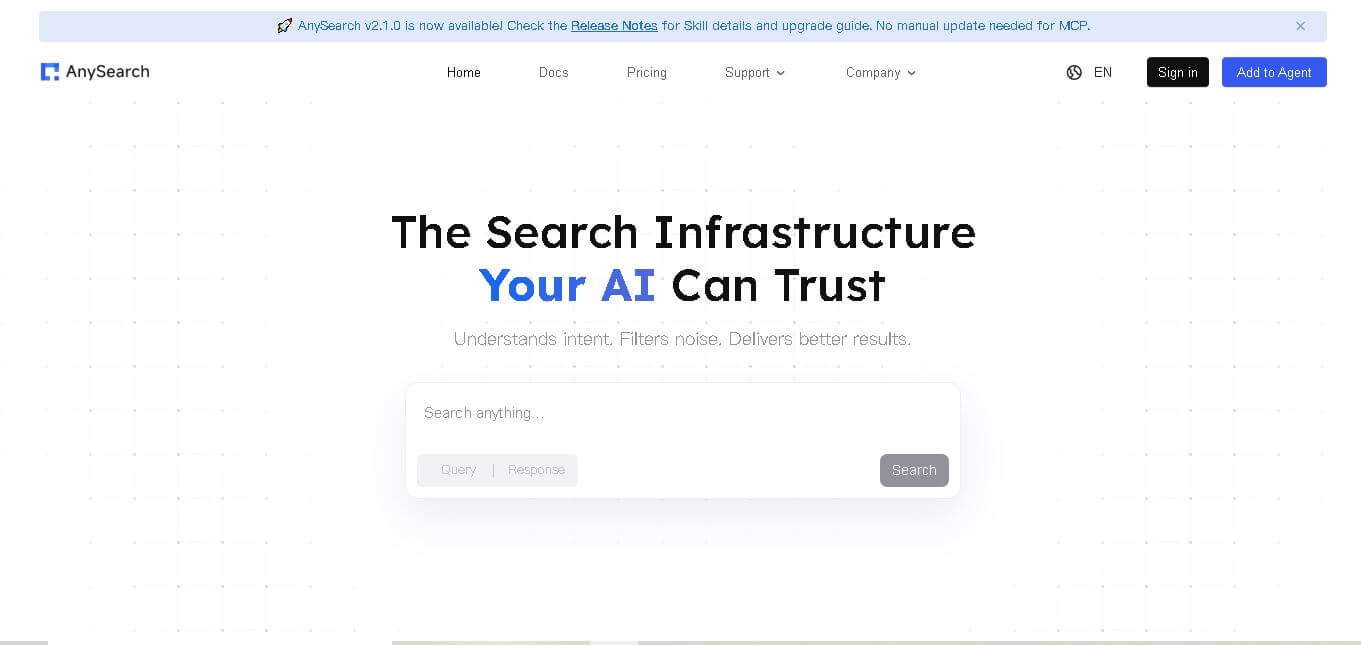 AnySearch preview