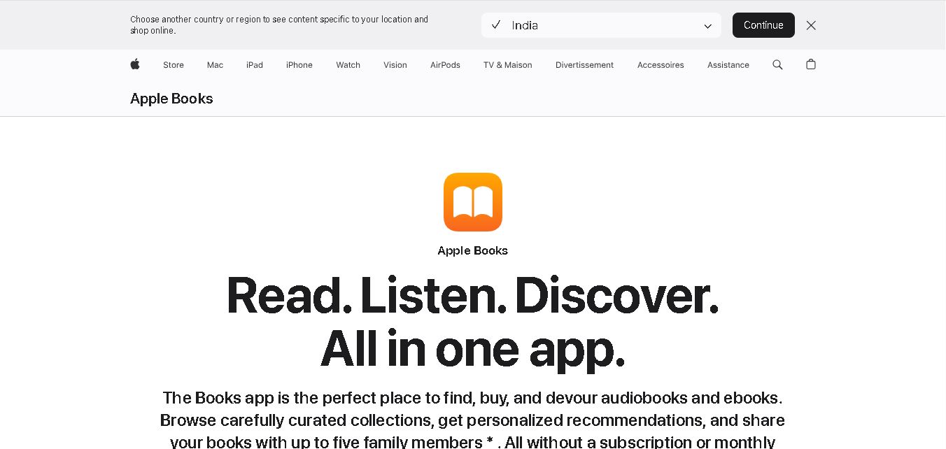 Apple Books preview