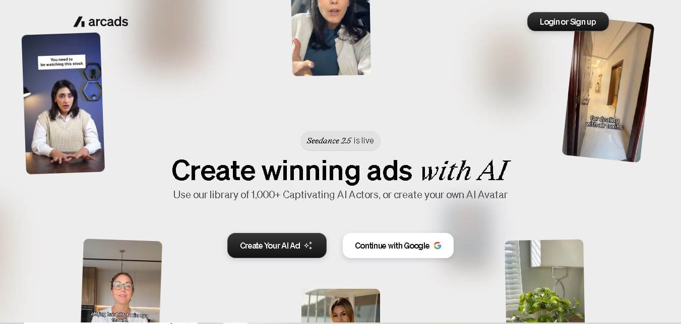 Arcads.ai preview