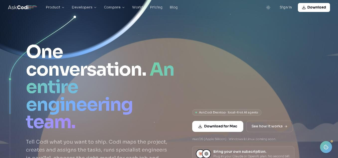 AskCodi featured screenshot