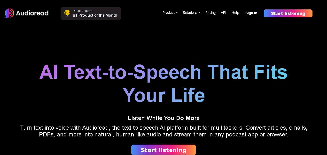 Audioread preview