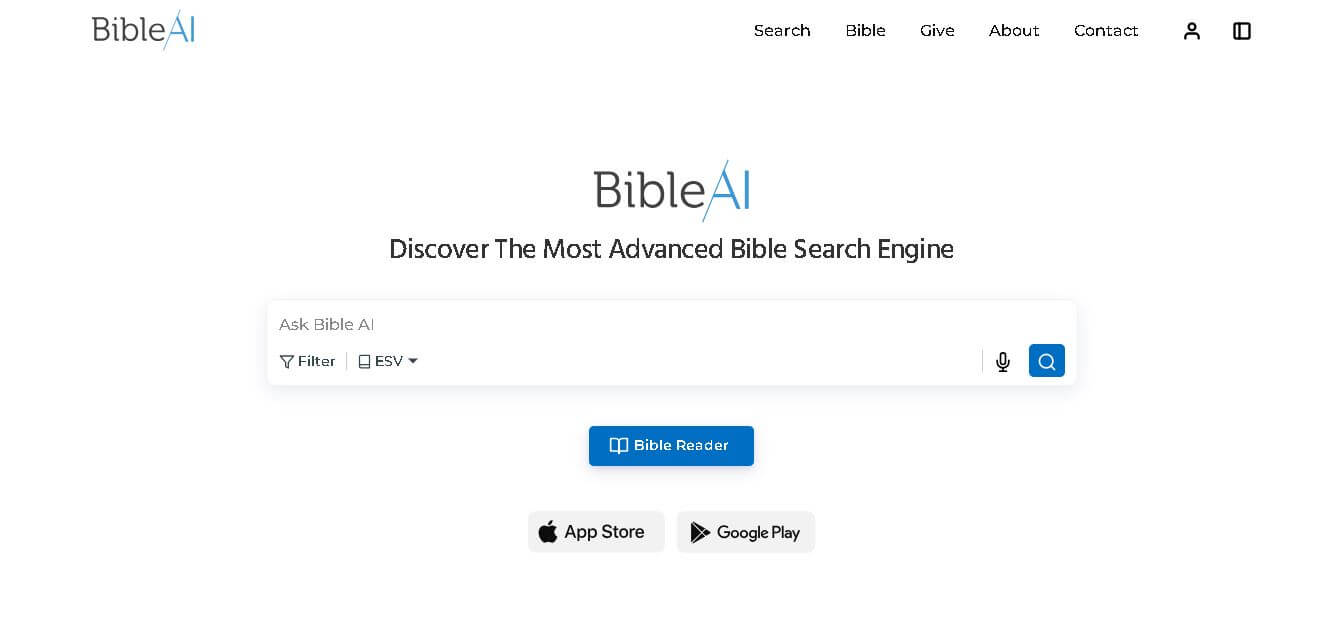 Bible AI Preview
