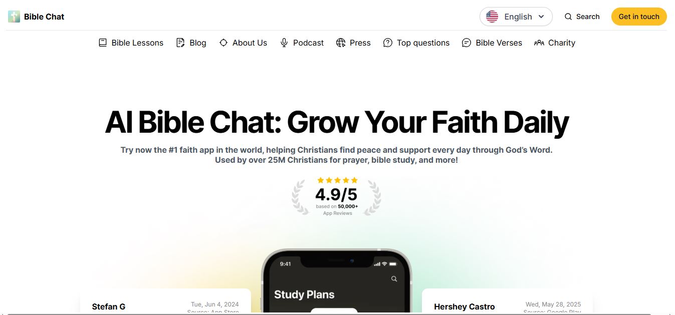 Bible Chat Preview