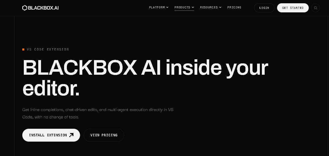 BlackBox AI preview