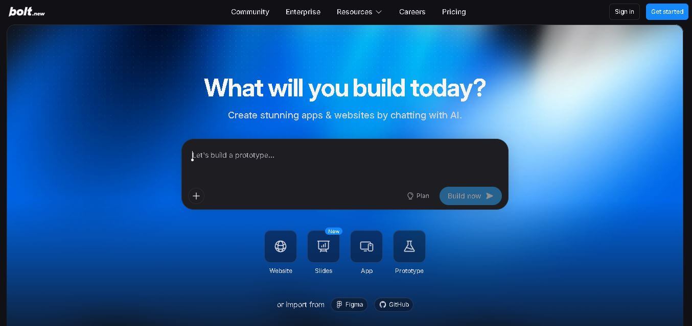 Bolt.new preview