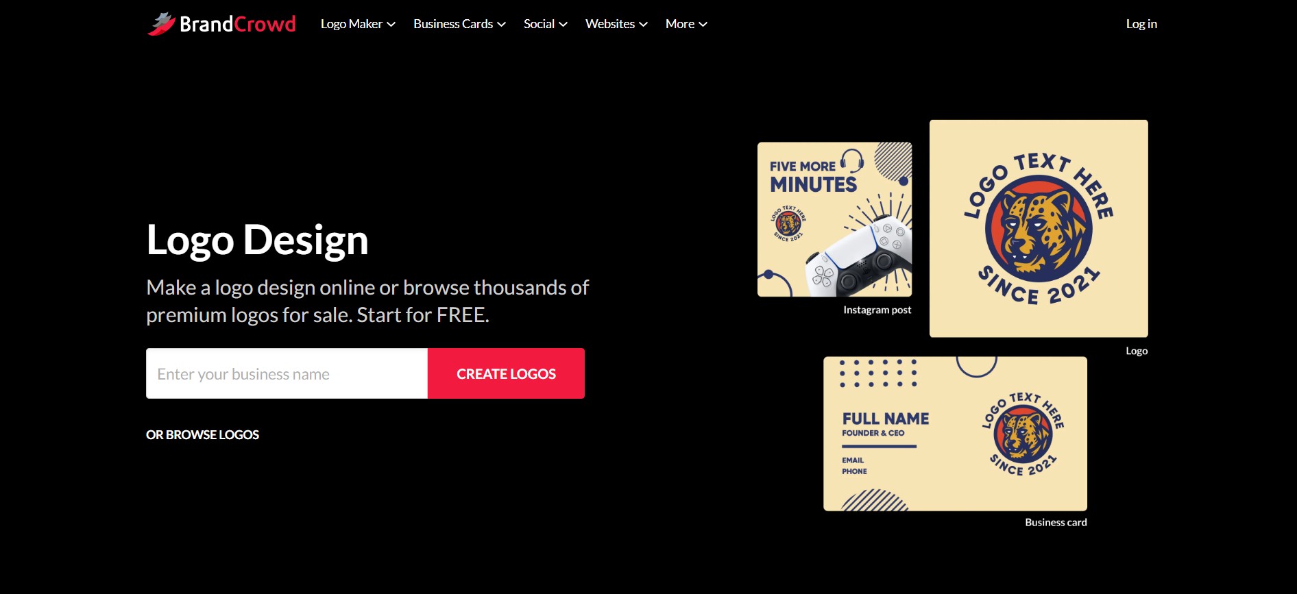 BrandCrowd preview