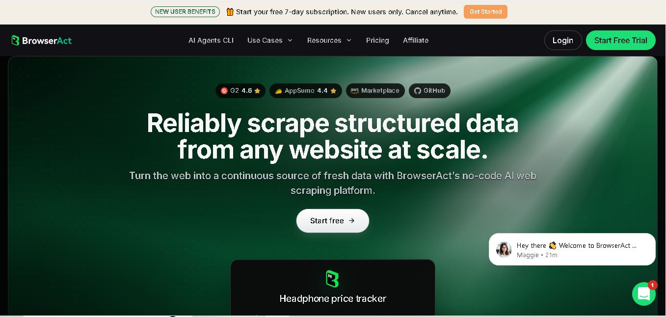 BrowserAct preview