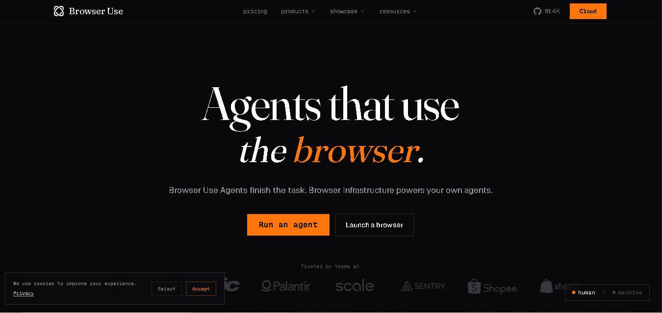 Browser Use preview