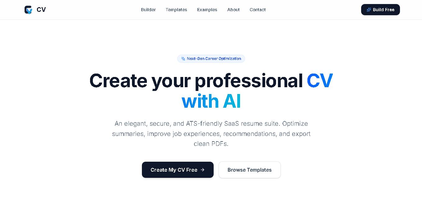 CVBuilder AI Studio logo