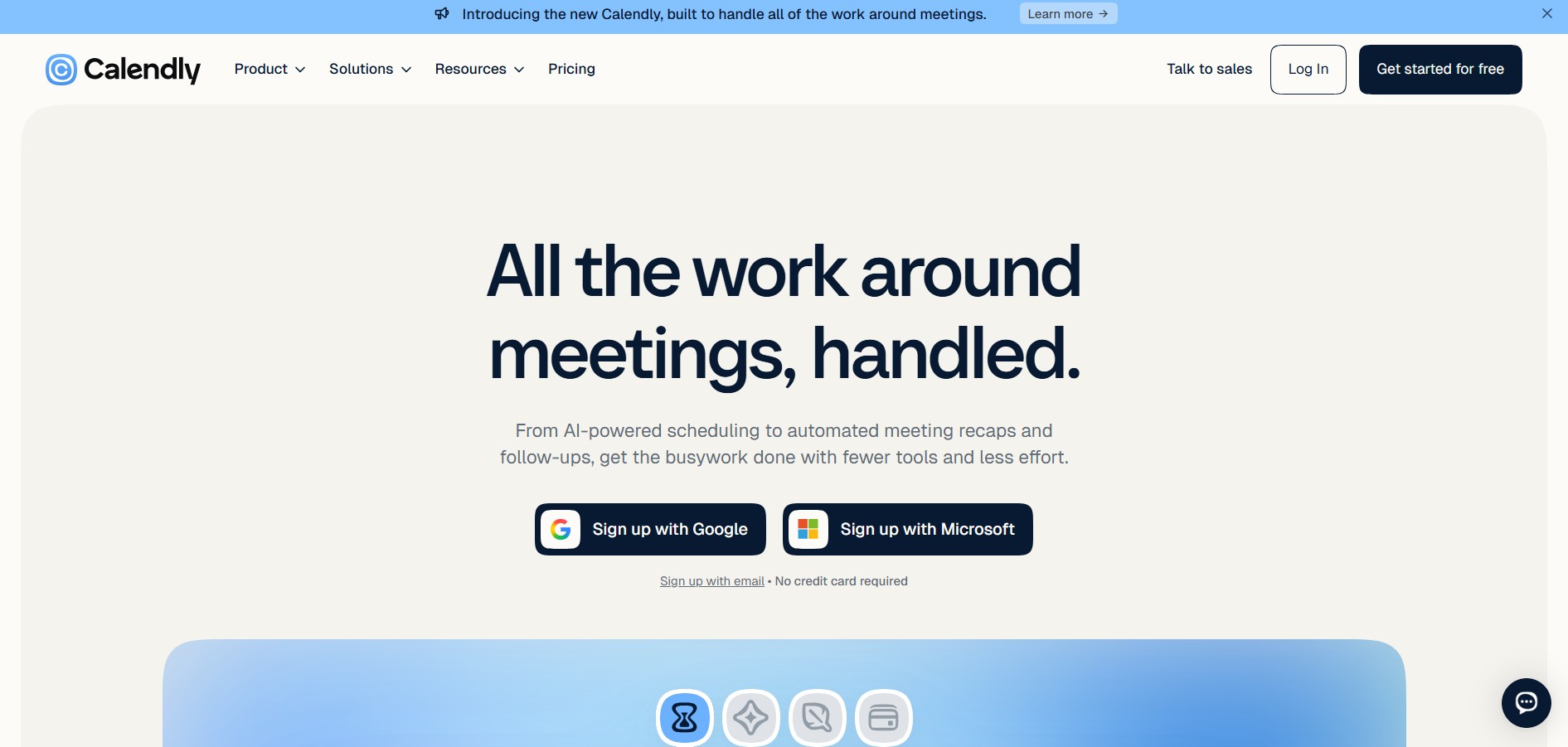 Calendly preview