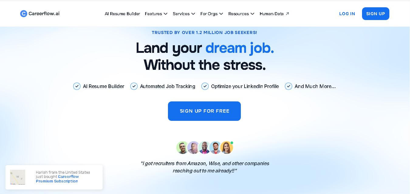 Careerflow preview