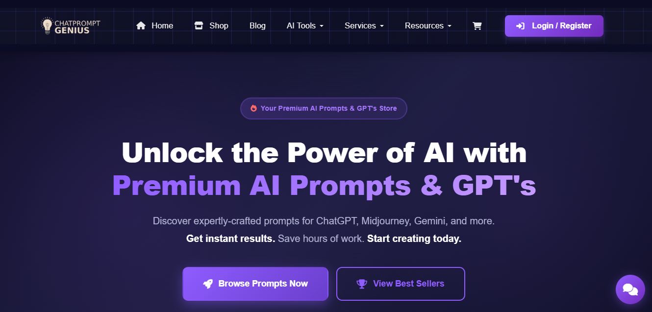 Chat Prompt Genius Preview