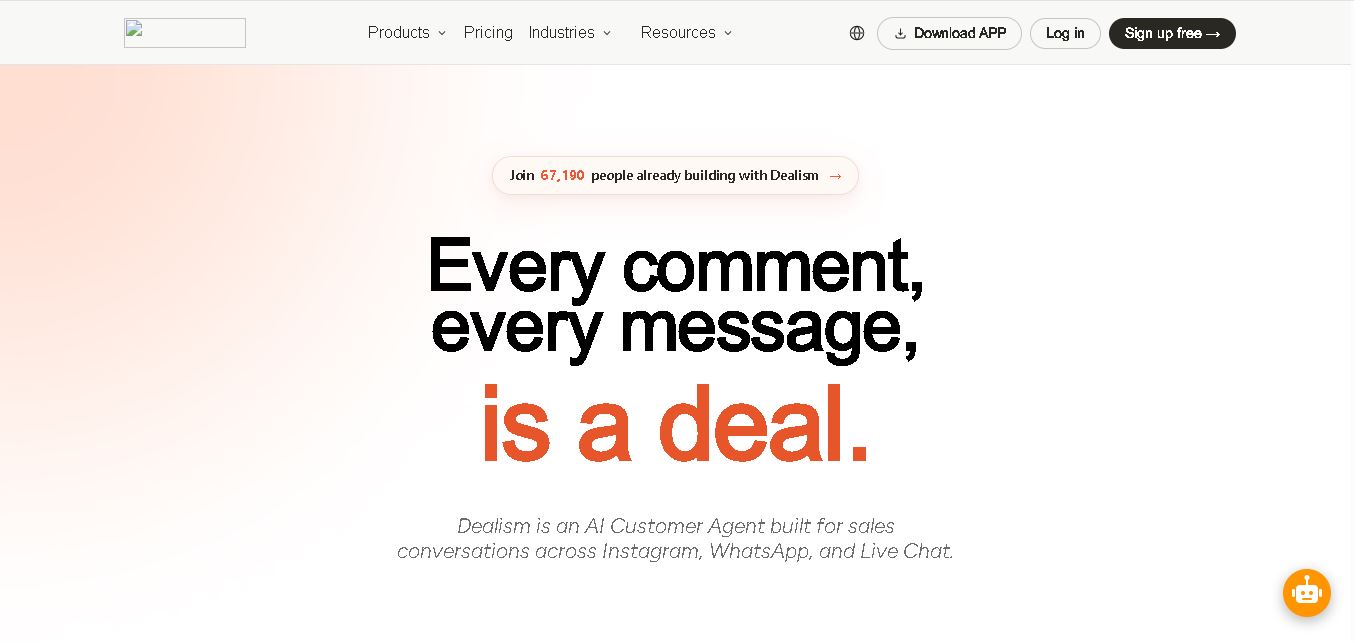 Dealism AI preview