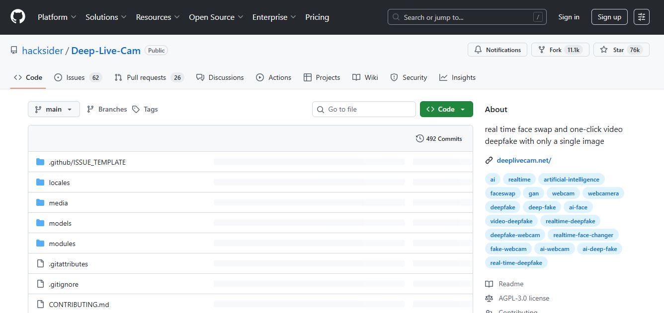 Deep Live Cam Preview