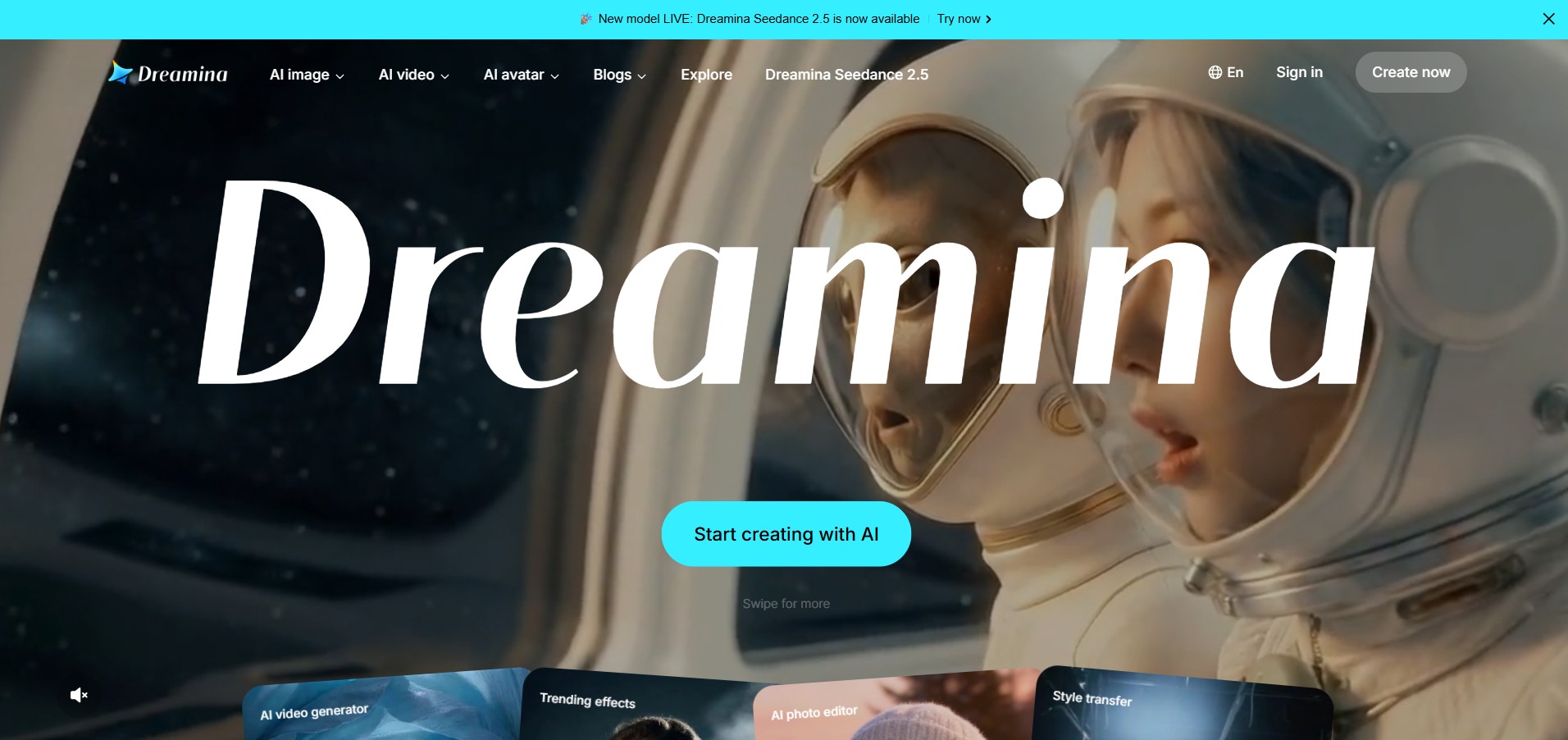 Dreamina AI preview