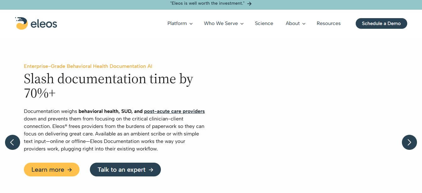 Eleos Health Preview