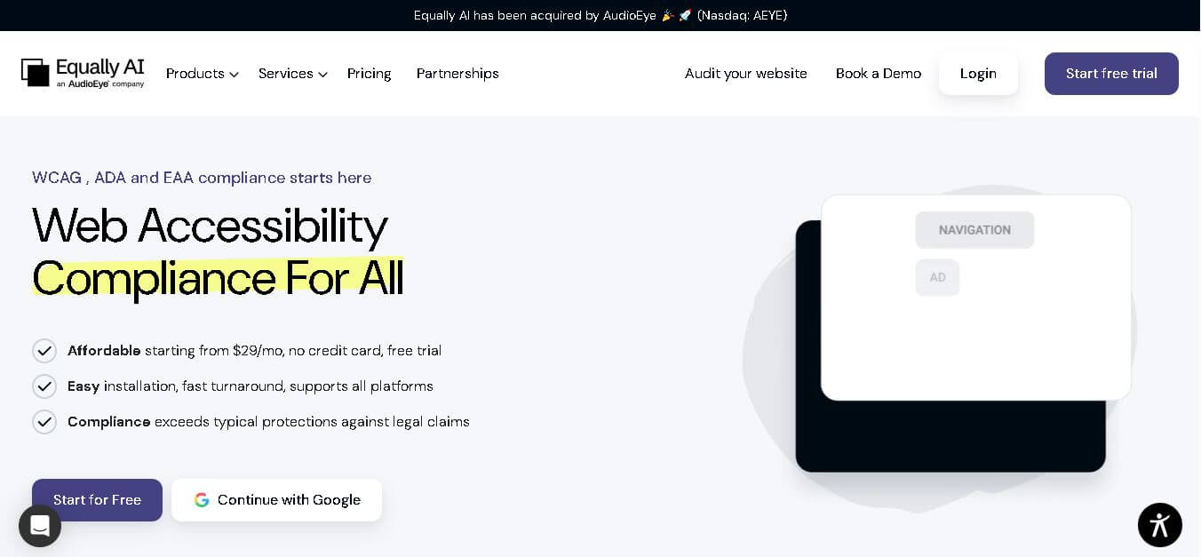 Equally AI preview