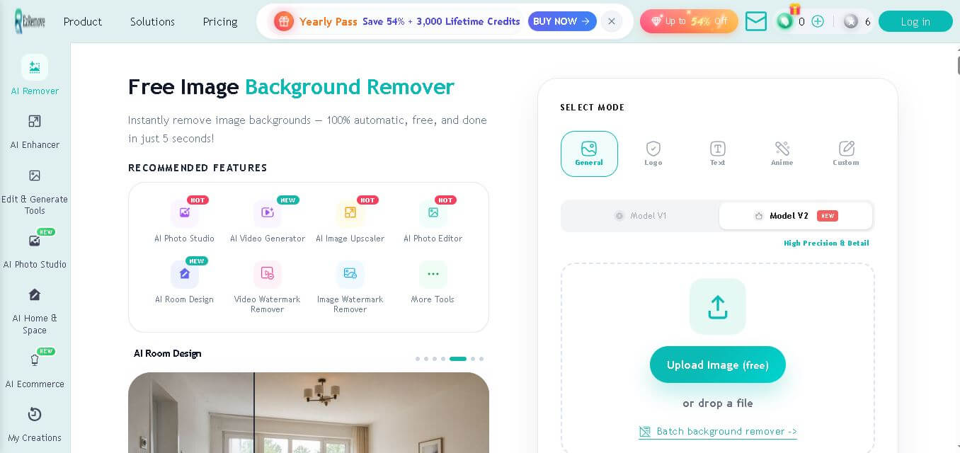 EzRemove AI preview