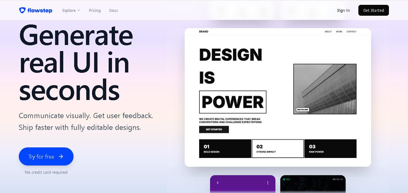 Flowstep preview