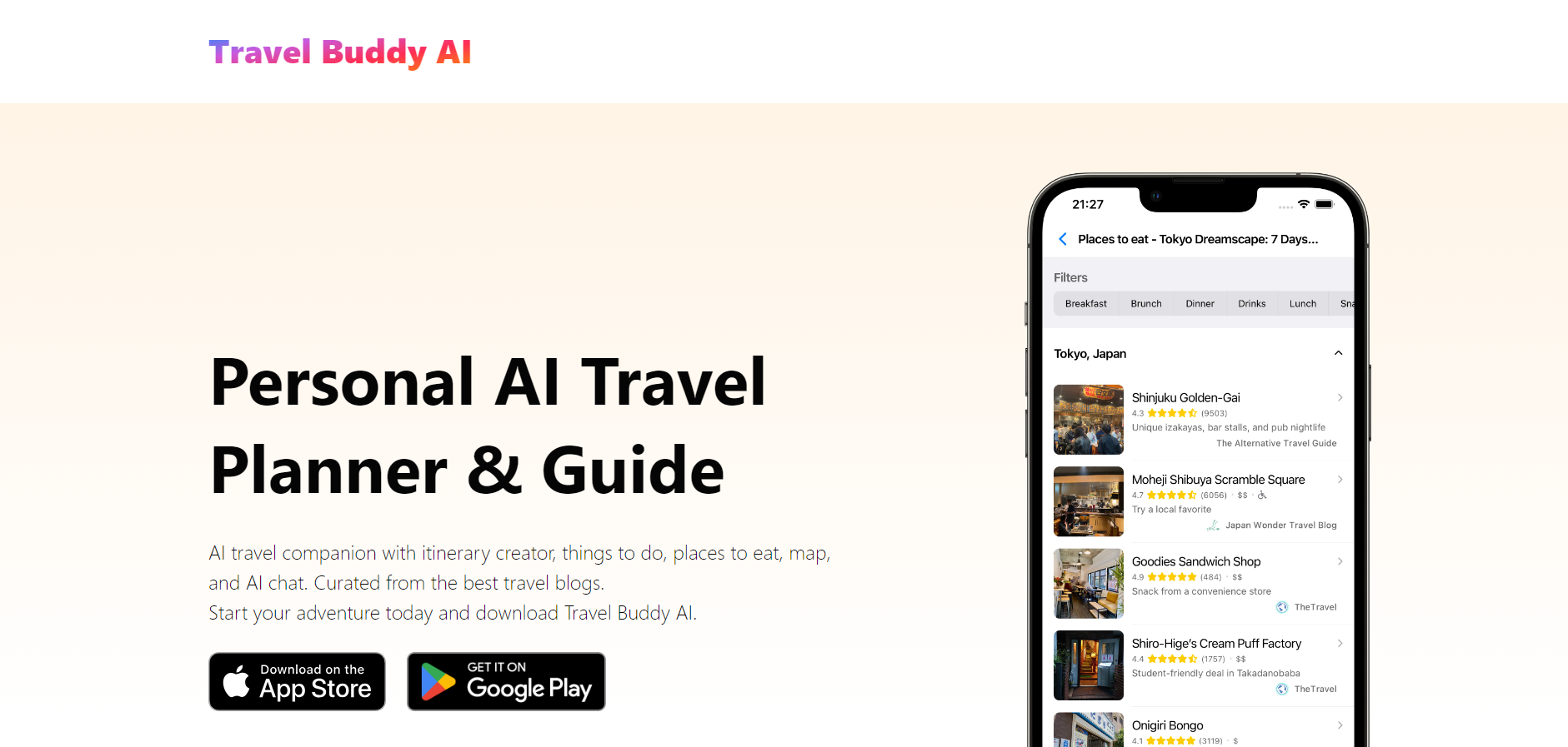 Travel Buddy AI