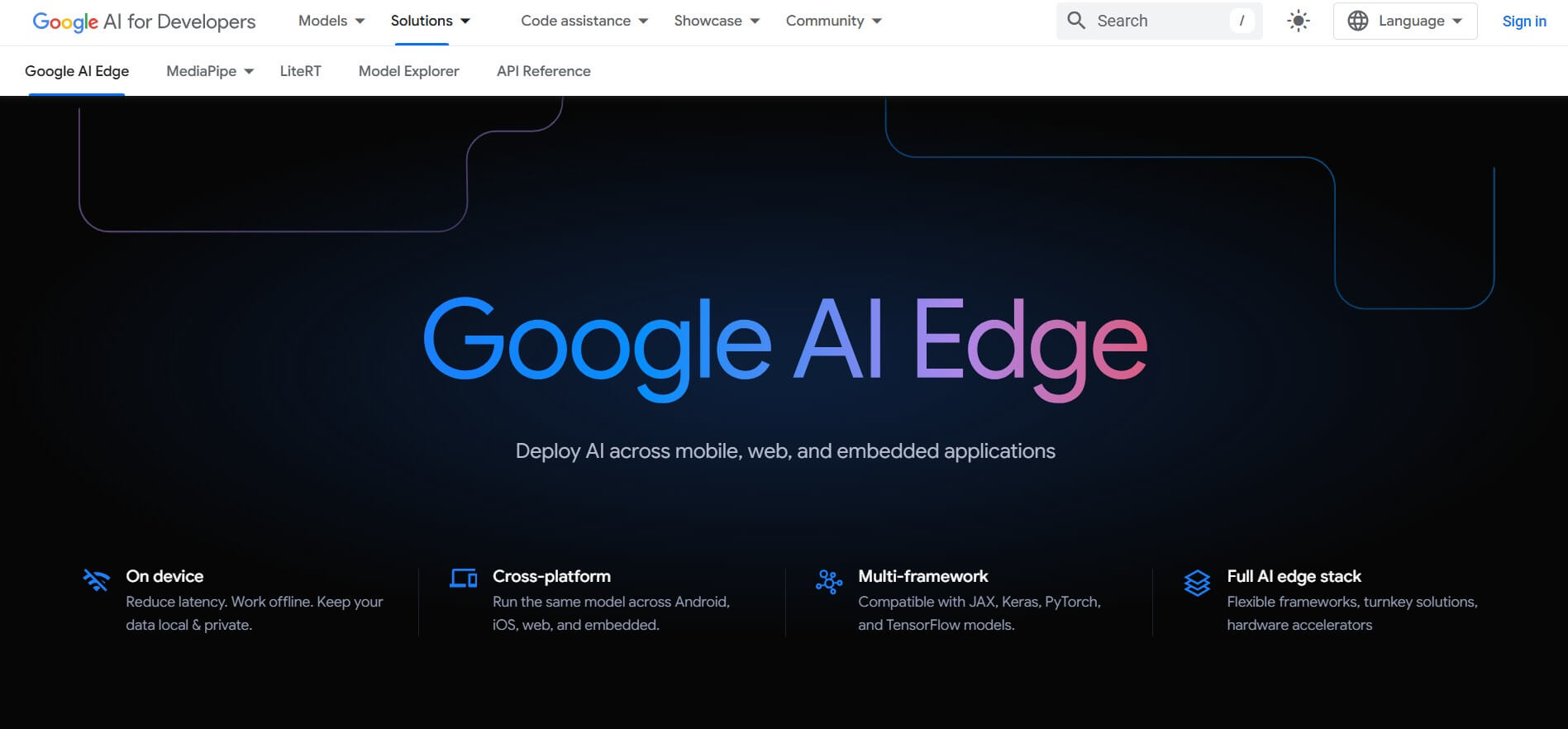Google AI Edge