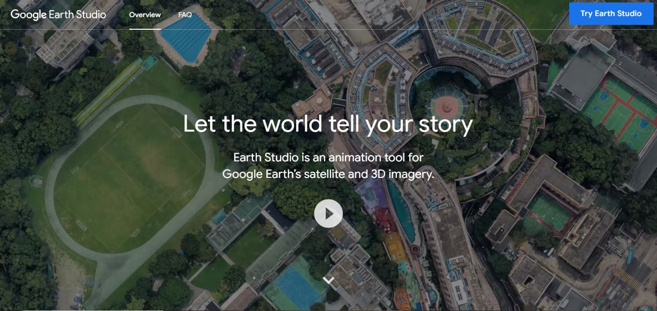 Google Earth Studio Preview