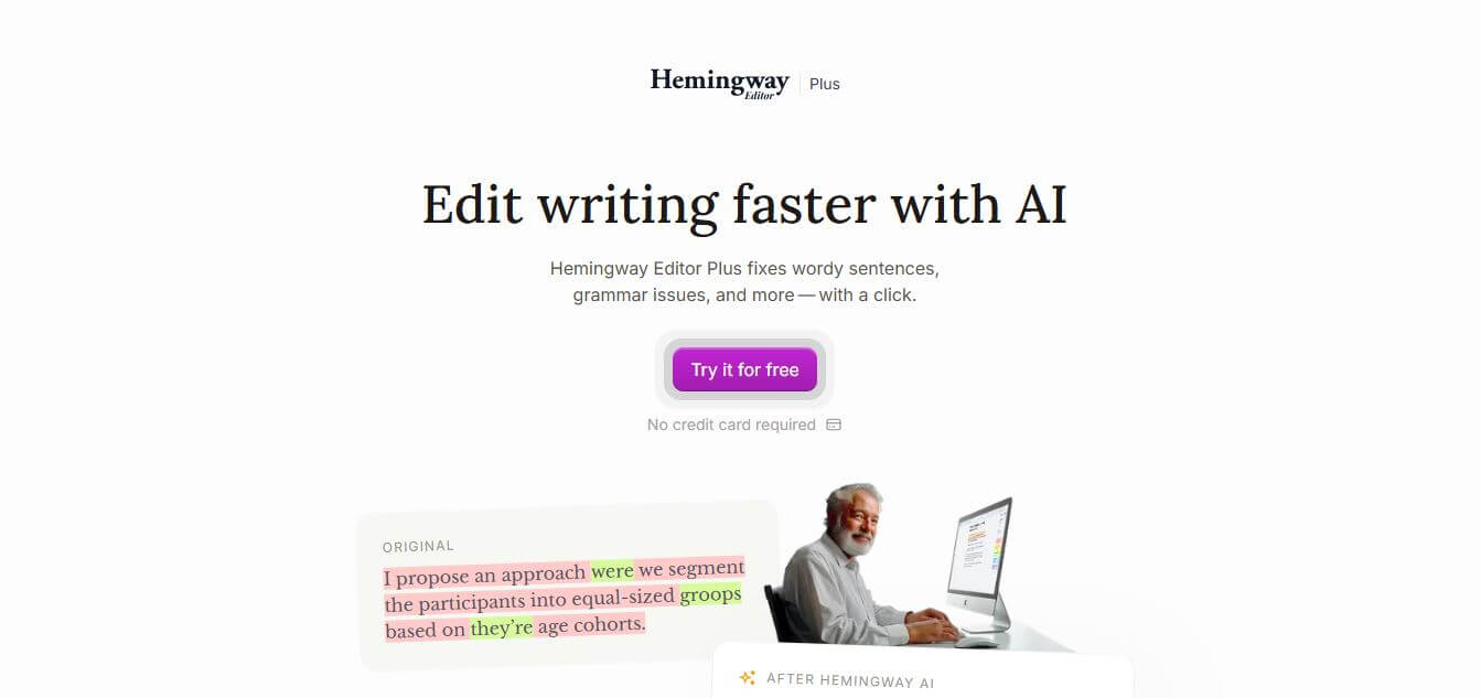Hemingway Editor Preview