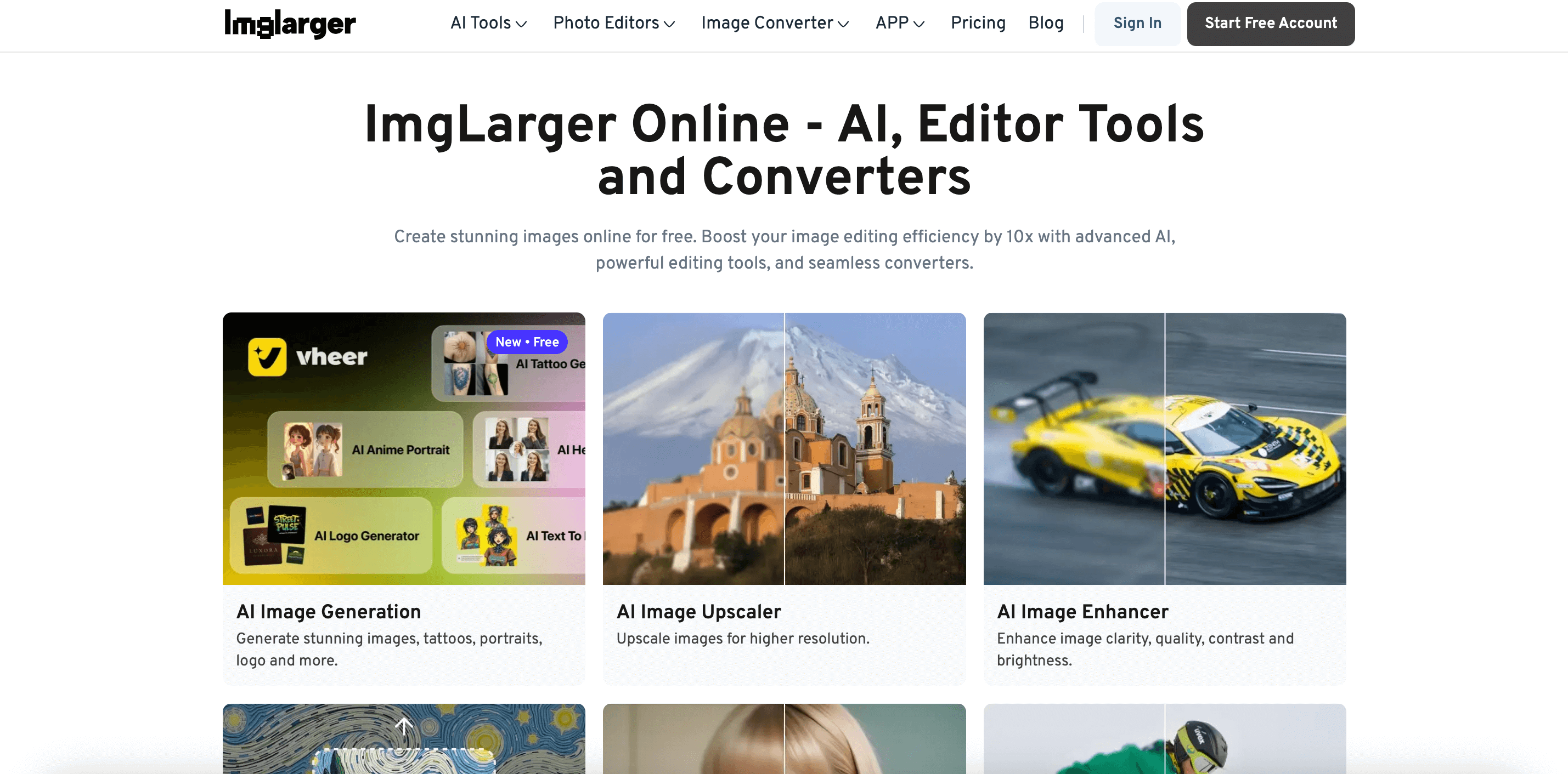 AI Image Enlarger Preview