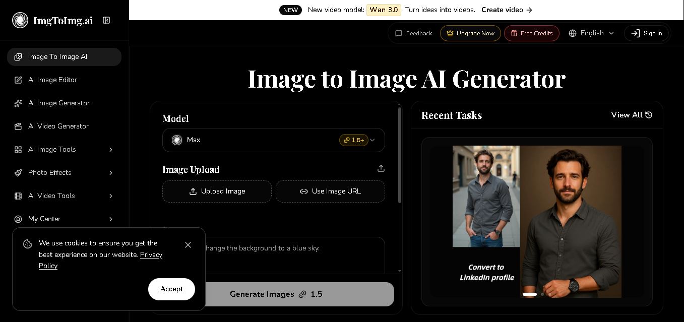 ImgToImg.ai preview
