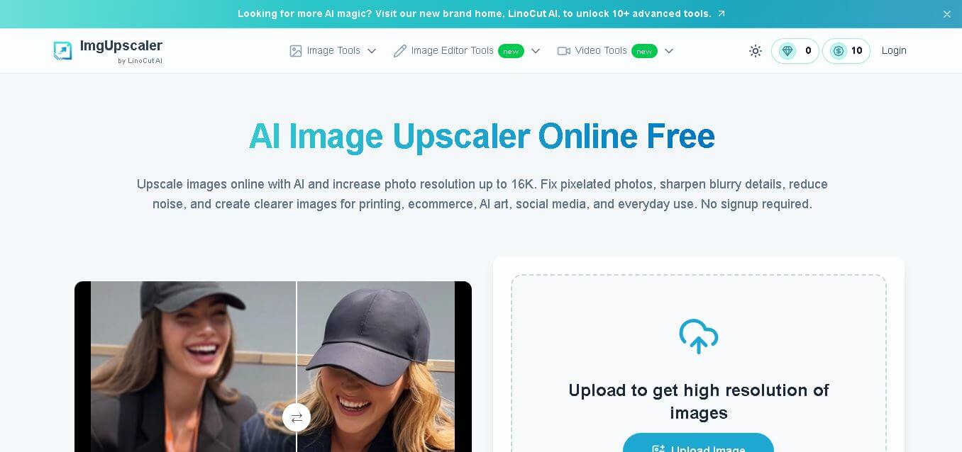 Imgupscaler AI preview