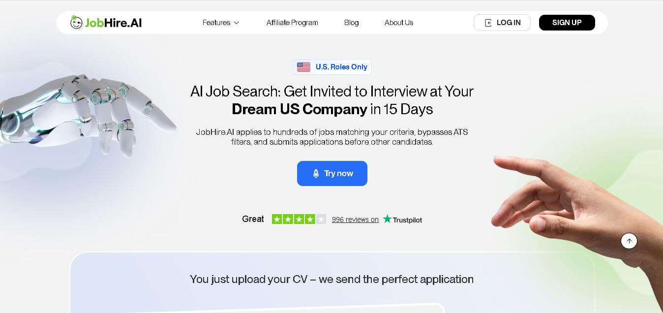 JobHire.AI preview