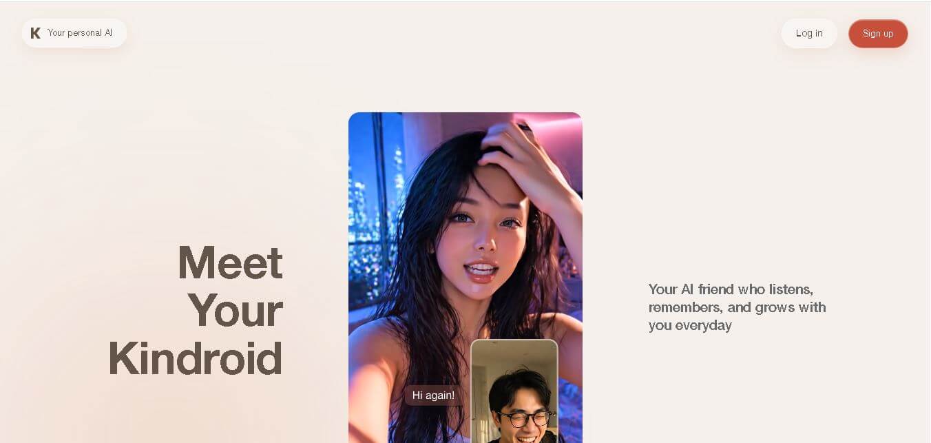 Kindroid AI preview