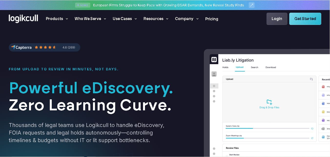 Logikcull preview