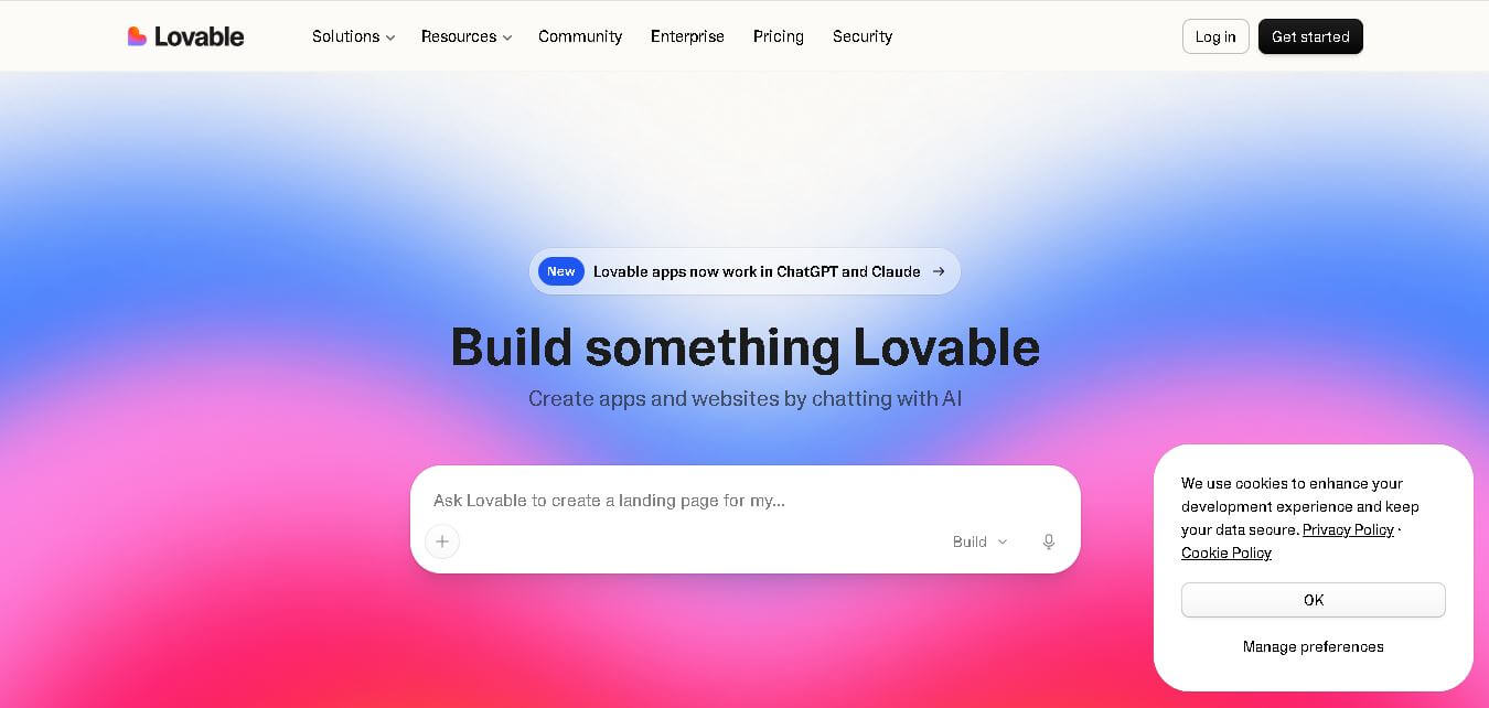 Lovable preview