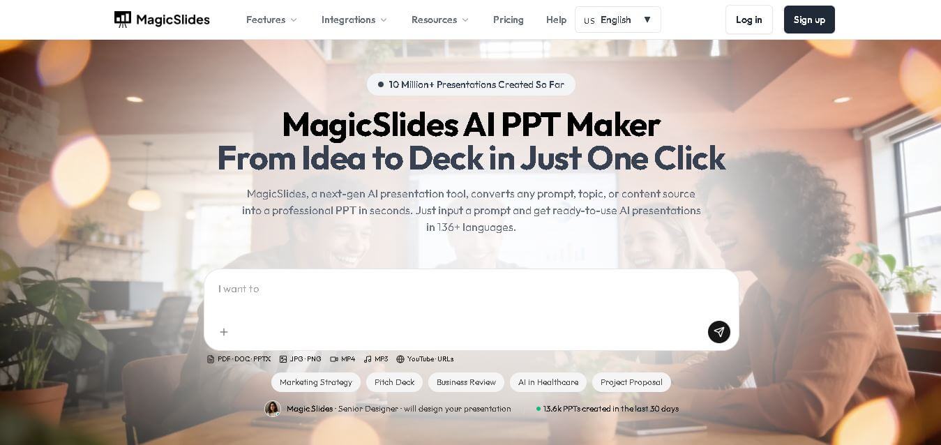 MagicSlides preview