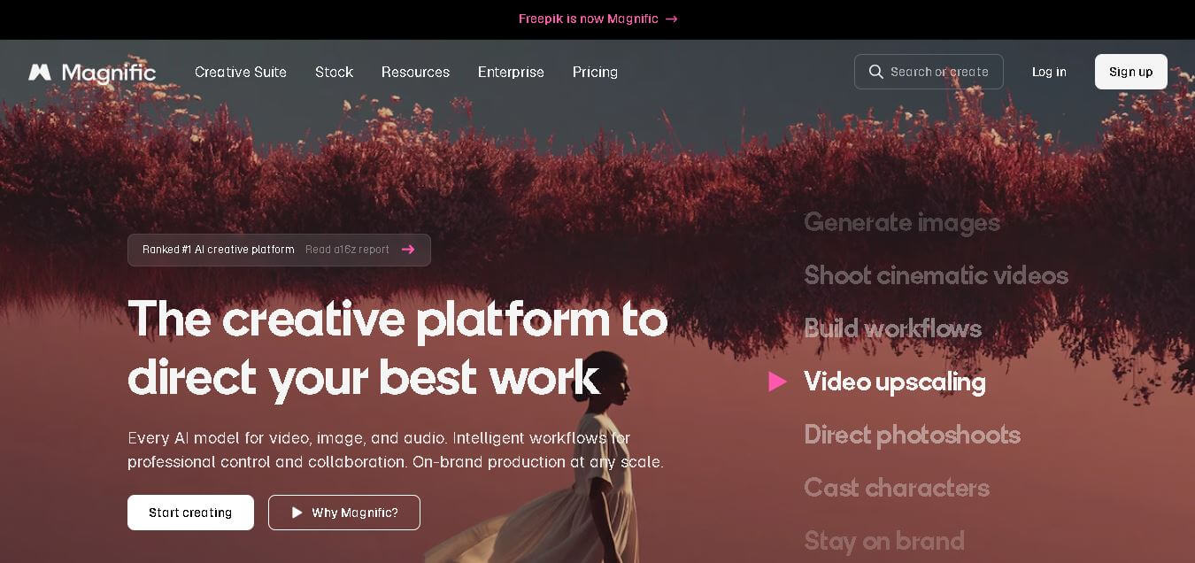 Magnific AI featured screenshot