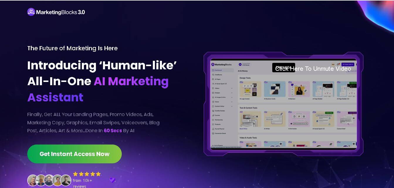 MarketingBlocks Preview