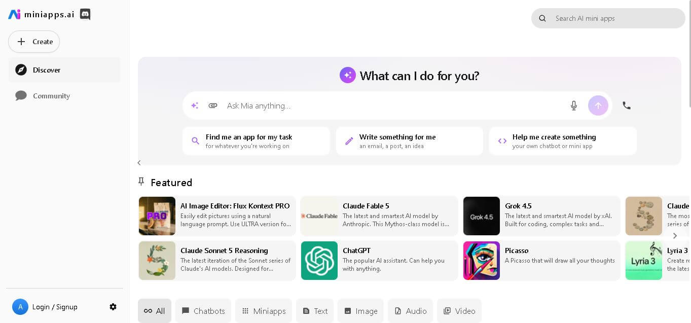 Miniapps.ai preview