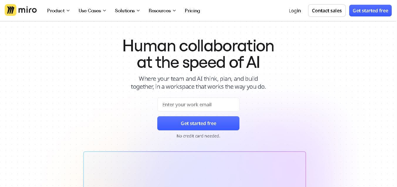 Miro featured screenshot
