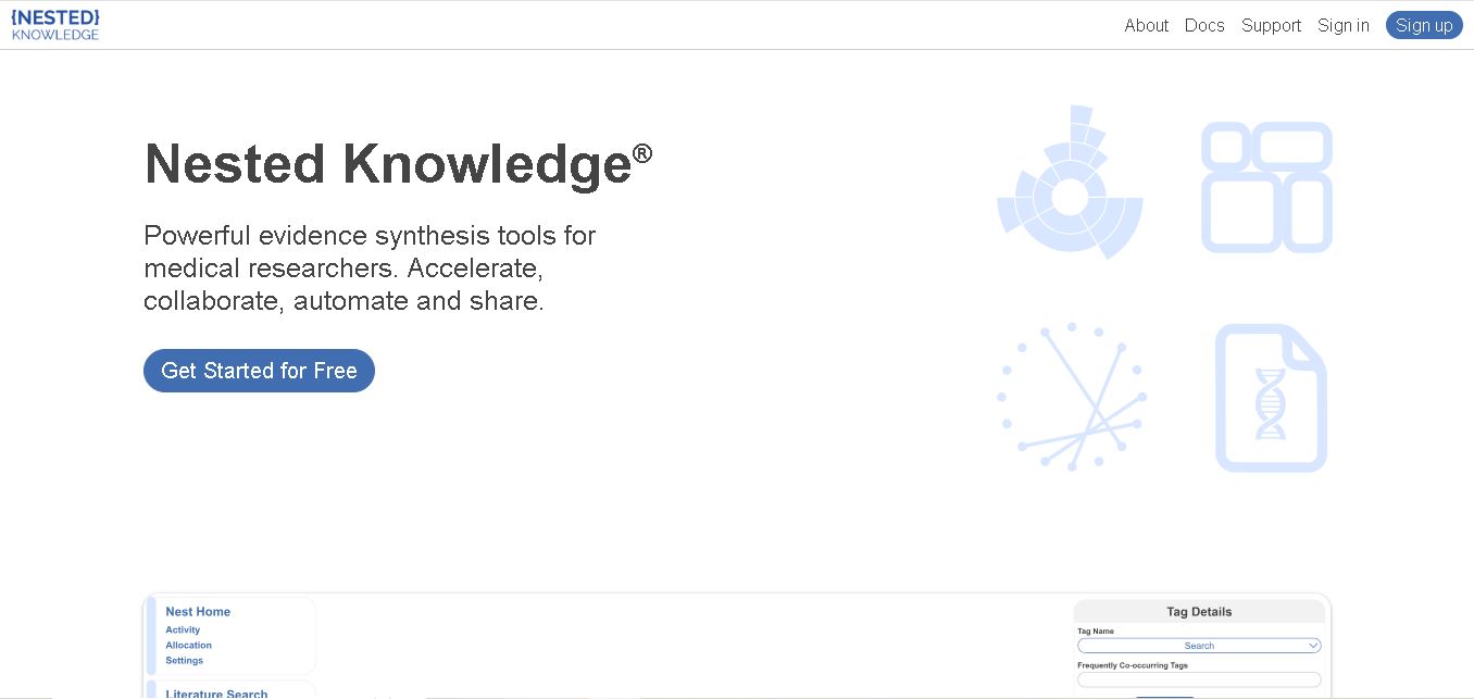 Nested Knowledge preview