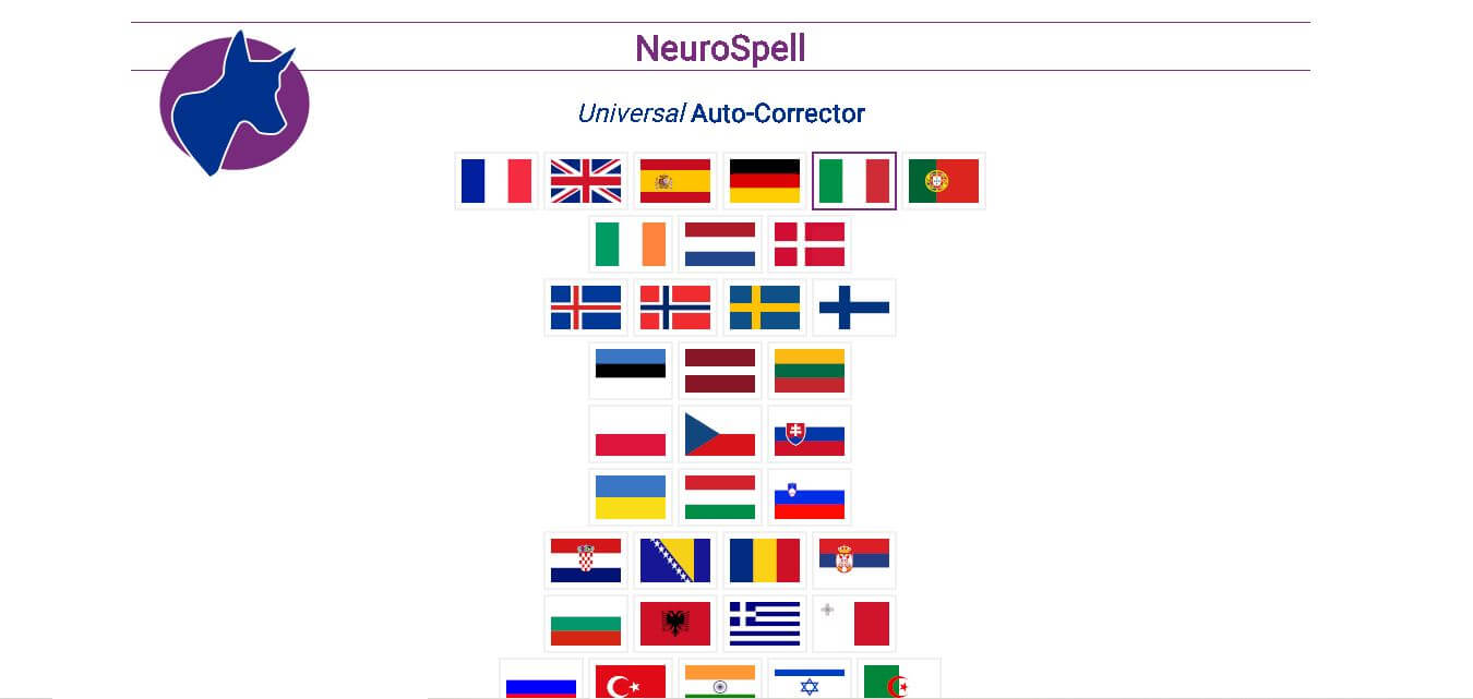 NeuroSpell preview